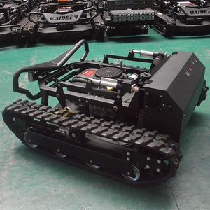 Tondeuse à gazon robotisée pour usage agricole, coupe-herbe télécommandé, conception robuste à chenilles MDE 608-90A - Product Image 6
