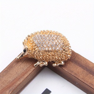 Nouvelle Broche Hérisson pour Costume, Cheongsam et Manteau, Accessoire de Mode, Épingle de Fixation, Bijou Original et Tendance - Product Image 2