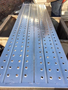 EN12811 galvanisé Layher métal Peri Altrad échafaudage échafaudage planche d'acier - Product Image 2