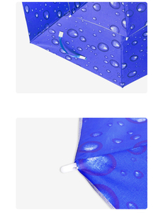 <span class=keywords><strong>Chapeau</strong></span> parapluie arc-en-ciel pour tous les âges, mains libres, casquette de pêche, protection contre la pluie et le soleil, couvre-chef pour enfants et adultes - Product Image 2