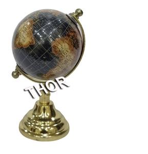 Globe de Table en or, noir et multicolore, éducatif, diamètre stratifié, Base Antique, décoration de maison - Product Image 6