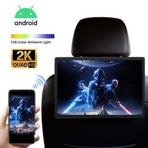 Pantalla de Entretenimiento Trasero 2K de 13.5" para Asiento, Monitor de Reposacabezas con Android, TV Táctil, Wifi, USB, FM y Luz Ambiental - Product Image 1