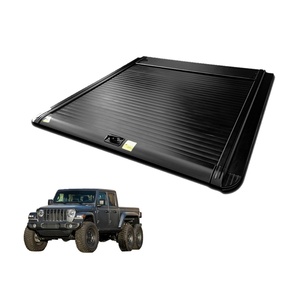Cubierta Retráctil Rígida Plegable de Tres Secciones para Camioneta, Impermeable, con Cierre de Aleación de Aluminio y Bloqueo Manual Giratorio - ¡Venta Caliente! - Product Image 1