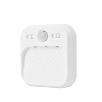 Lampe murale LED d'intérieur avec détecteur de mouvement, luminosité réglable en continu, batterie rechargeable, design moderne pour la maison et le bureau