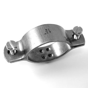 Soporte de tubo de acero inoxidable AISI 304 SKU 61B0004 1 ''Producto de abrazadera - Product Image 2