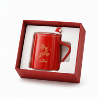 Tasse à eau Santa en édition limitée pour cadeau du Nouvel An, commande en gros, service OEM, livraison rapide, faible MOQ, prix de gros