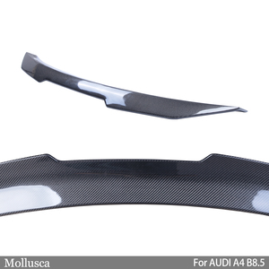 สำหรับ B8.5 PSM สไตล์คาร์บอนไฟเบอร์แท้ วัสดุทำสปอยเลอร์หลัง ปี 2012-2015 - Product Image 4