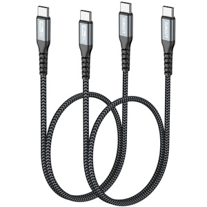 Custom SUNGUY Nylon Braided Type-C 60W 3A Fast Charging Retractable Data <b>Cable</b> Aluminum Alloy Connector Eco-Friendly <b>Cable</b> - Product Image 1