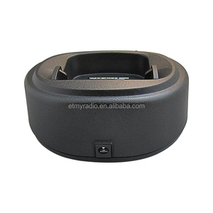 Chargeur numérique pour talkie-walkie 5 W, base de chargement de batterie de bureau pour GP3688 GP4500 CP200 PR400 VHF UHF noir - Product Image 3