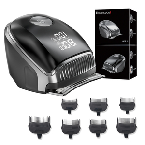 เครื่องตัดผม LED พร้อมจอแสดงผล กันน้ำ IPX6 ชุดตัดผมด้วยตัวเอง ชาร์จ USB ได้ ความเร็ว 6500 รอบต่อนาที/8000 รอบต่อนาที เครื่องเล็มผมไฟฟ้าสำหรับผู้ชาย - Product Image 1