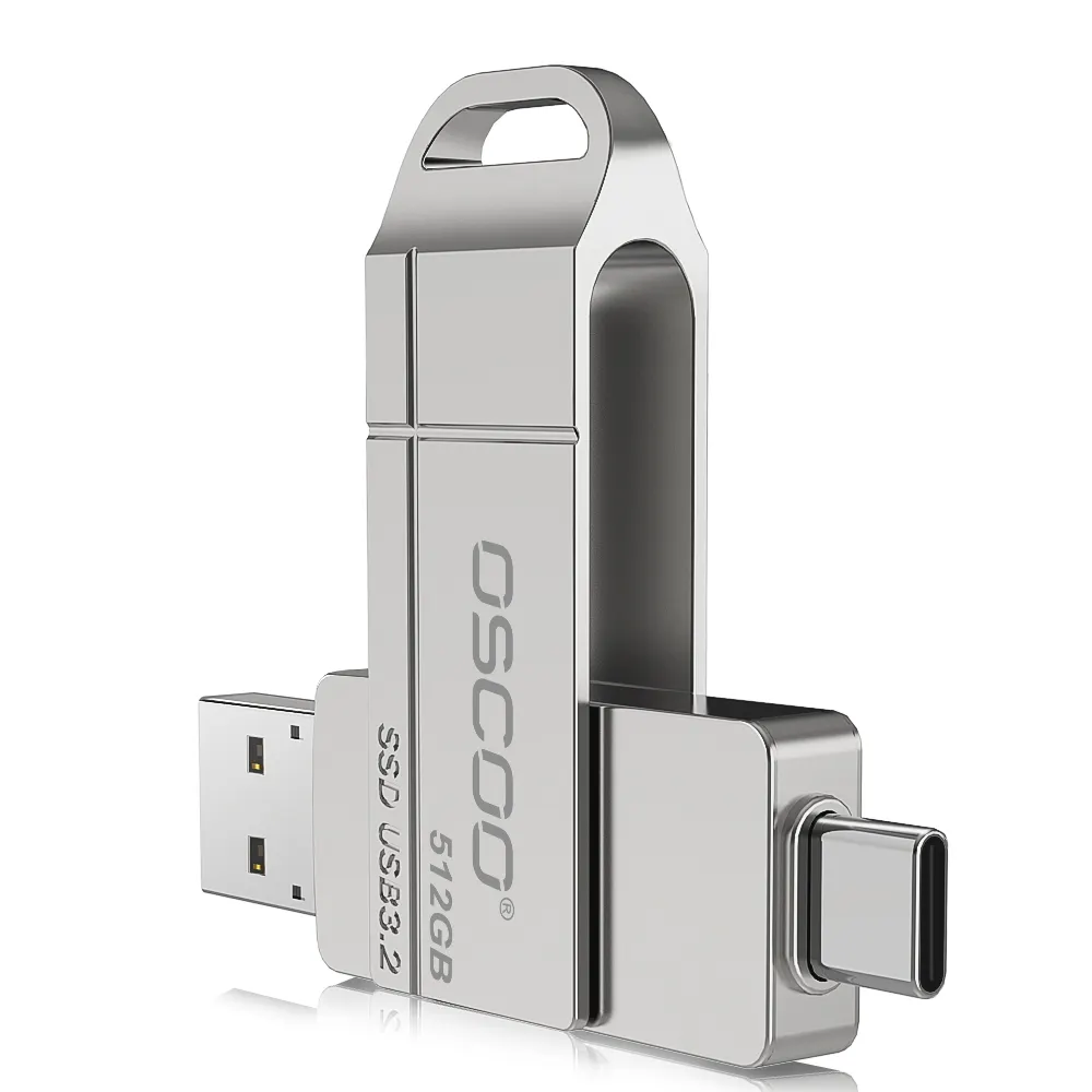 New Technology External Hard Drive Portable SSD Disco Duro Externo 256GB 512GB 1TB 2TB Type C USB Flash Drive USB3.2 Hard Disk
