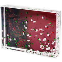 Cadre photo acrylique à paillettes cadeaux fantaisie de haute qualité pour la décoration de la maison