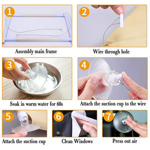 Hamaca para gato, asiento de ventana, malla transpirable, percha para ventana, ahorro de espacio, montada en cama de gato para tomar el sol - Product Image 5