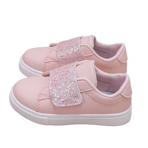 <span class=keywords><strong>Zapatillas</strong></span> de deporte informales de suelo suave ecológicas a la moda de verano para niñas, nuevos mocasines de lentejuelas rosas, zapatos de tabla - Product Image 6