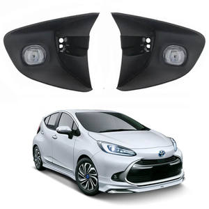 Luz antiniebla led para coche, montaje de lámpara antiniebla, accesorios de repuesto para <span class=keywords><strong>toyota</strong></span> <span class=keywords><strong>prius</strong></span> aqua <span class=keywords><strong>c</strong></span>, <span class=keywords><strong>2022</strong></span> - Product Image 1