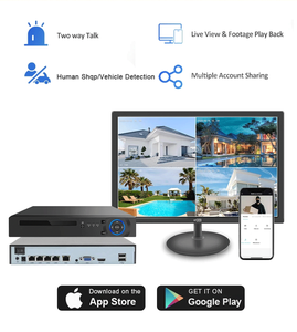 Новейший 4-канальный 4K 8MP POE <span class=keywords><strong>NVR</strong></span> комплект камеры безопасности CCTV система сетевой видеорегистратор - Product Image 5