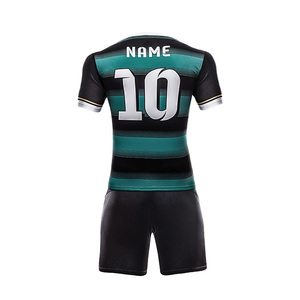 Custom high quality Thai wholesale soccer jerseys blank cheap football uniforms - Product Image 4