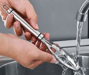 New Kitchen Accessories Home Fish Skin Scraping Peeler Machine Stainless Steel Fish Scales Remover Cleaning Tool - Product Image 4
