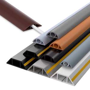 Tự dính Chống đùn PVC sàn dây Bìa mở rộng hệ thống dây điện ống bảo vệ - Product Image 4