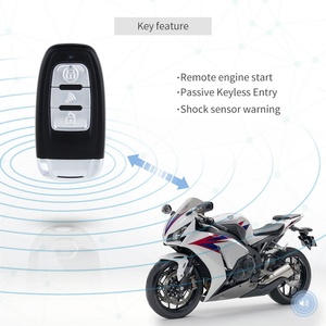 EASYGUARD PKE Passive Keyless Entry <b>Remote</b> Engine Start Alarm System Motorcycles Scooter Alarm - Product Image 3