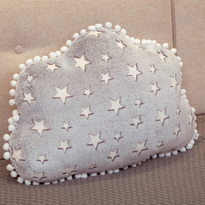 Cojín de nube luminoso para niños, juguetes blandos de Luna, cojines de sofá que brillan en la oscuridad - Product Image 3