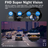 E-Too Factory Manufacturing 720P ADAS Mini Dashcam Caméra de tableau de bord Boîte noire de voiture avec enregistrement de conduite Vidéo Mini USB DVR Dash