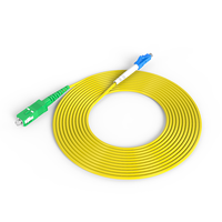 Kabel Patchcord Fiber Optik Simplex Duplex SM 3.0mm 3m 5m Harga Pabrik PVC atau LSZH Fiber Optik Jumpler untuk Ftth