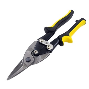 Industriële Kwaliteit Dubbelkleurige Keramische Handgreep Tin Knips Ijzeren Avatie Laserschaar Met Gekartelde Rand Speciaal Type Schaar - Product Image 1