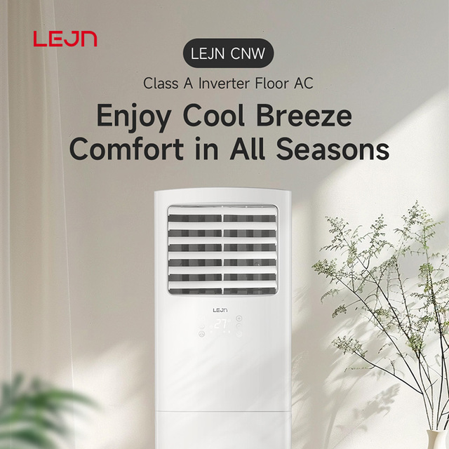 LEJN Split Floor Standing Vertical Air Conditioner 18001-24000btu Variable Frequency R32 Energy Saving Electric Household
