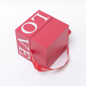 Tùy chỉnh logogift nắp và Bìa hộp với Ribbon xử lý hộp cho quà tặng hộp các tông - Product Image 4