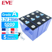2026 HAKADI untuk Baterai Lithium Lifepo4 3.2V 230A Isi Ulang OEM Terlaris Prismatic Solar RV Marine Sepeda 5000 Siklus 1C