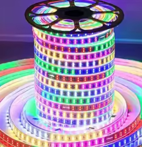 5050 LED Strip Light 60D <b>RGB</b> IP20 APP/Remote <b>Control</b> Ra90 CRI Outdoor Garden Lighting - Product Image 3
