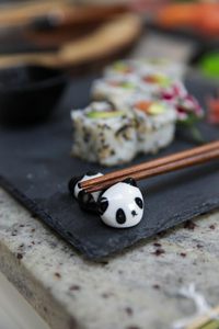 <span class=keywords><strong>Panda</strong></span> <span class=keywords><strong>Sushi</strong></span> Making Kit 14PCs Estera de bambú para principiantes Crear auténtico <span class=keywords><strong>Sushi</strong></span> japonés Inicio Herramientas completas de <span class=keywords><strong>sushi</strong></span> - Product Image 3