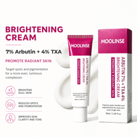 Crème à l'Arbutine 7% + Acide Tranexamique 4% 70 000ppm Arbutine 40 000ppm TXA Niacinamide Glutathion Taches Brunes et Taches de Rousseur