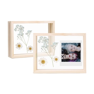 Khung Tranh Hoa Cúc Mẫu Khô Bằng Gỗ Acrylic Phong Cách Hiện Đại Cho Ảnh <span class=keywords><strong>Mini</strong></span> Fujifilm Instax Khung Phim Vuông <span class=keywords><strong>Mini</strong></span> - Product Image 2