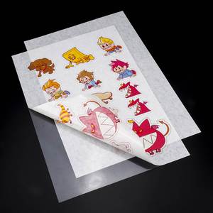 Papel Adhesivo Washi Personalizable FX A3 A4 A5 A6 con Reverso Transparente de PET para Impresora de Inyección de Tinta/Láser - Product Image 1