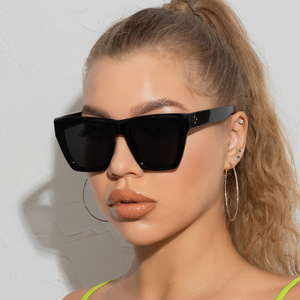 Gafas de Sol de Moda para Mujer, con Logotipo Personalizado, Cuadradas, Grandes, de Gran Tamaño, con Montura Grande - Product Image 1
