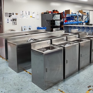 Lavabo en acier inoxydable pour une personne - Product Image 6