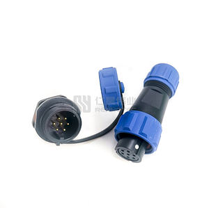 Conector Sp SP21 SP13 de 7 pines, montaje en Panel, Cable de alimentación impermeable, 2, 3, 4, 5, 6, 7, 9 pines - Product Image 4