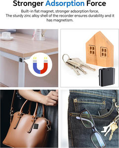 Enregistrement Audio Intelligent <span class=keywords><strong>Mini</strong></span> Enregistreur Vocal Magnétique USB C Dictaphone Dispositif Activé par la Voix Magnétophone - Product Image 3