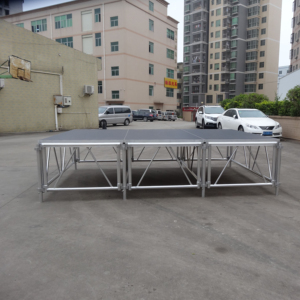 เวทีแสดงสินค้าแบบพกพาเวทีทำจากไม้ปรับความสูงได้ - Product Image 6