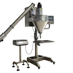 Stainless Steel 304 1Kg 2Kg 5Kg Semi Automatic Manual Auger Filler for Chocolate <b>Coffee</b> Milk Powder for Jars Pouches Bottles - Product Image 3