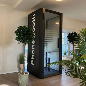 Cabina Acústica para Oficina, Cabina Telefónica Modular, Cabina Silenciosa para Reuniones <span class=keywords><strong>de</strong></span> Trabajo, Sala <span class=keywords><strong>de</strong></span> Estudio Portátil - Product Image 3