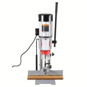 Automatic Square Hole Mortising Machine for Woodworking Manual Wood Punching Eyeleting With Motor Square Hole Drill New Model - Product Image 4