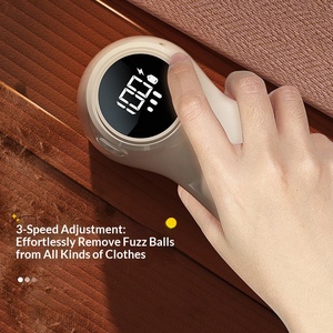 Wholesale <b>LED</b> Digital Hair <b>Ball</b> Trimmer ABS Material USB Charging Sweater Lint Remover Home Portable 3-Speeds Fast Clothing - Product Image 2
