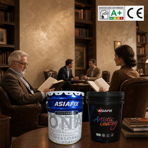 <span class=keywords><strong>Estuco</strong></span> <span class=keywords><strong>Veneciano</strong></span> para Interiores a Base de Agua con Efecto Mármol Natural, Fácil de Aplicar, Directo de Fábrica, Calidad Premium - Product Image 5