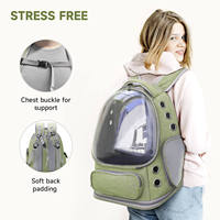 Sac de transport portable pour animaux de compagnie, style moderne et classique, couleur unie, en PC, avec maille respirante, pour chiens et chats