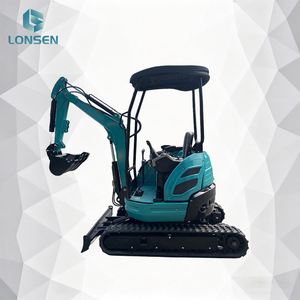 Mini-excavatrice durable à refroidissement par eau, conception à 3 cylindres, grand réservoir de carburant de 15,9 L - Product Image 2