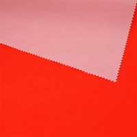 Tissu imperméable pour uniforme de travail, 100 Polyester, tissu Fluorescent jaune Orange fluo
