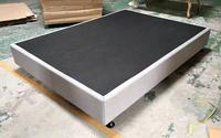Base de Cama Tapizada Personalizada de Alta Calidad, Base de Cama Tapizada de Madera Tamaño King y Doble para Hotel